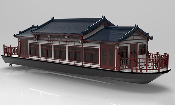18.1m鋁合金畫(huà)舫